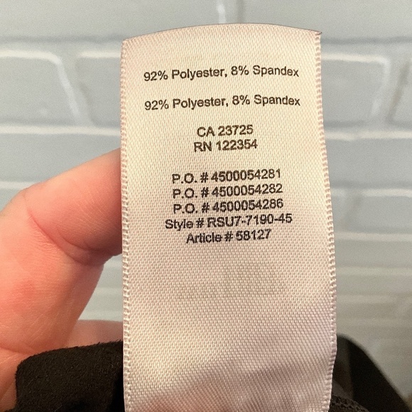 Aritzia Wilfred Free Skirt Lis Vegan Faux Suede Column Side slits Black Size 0 - Picture 10 of 10